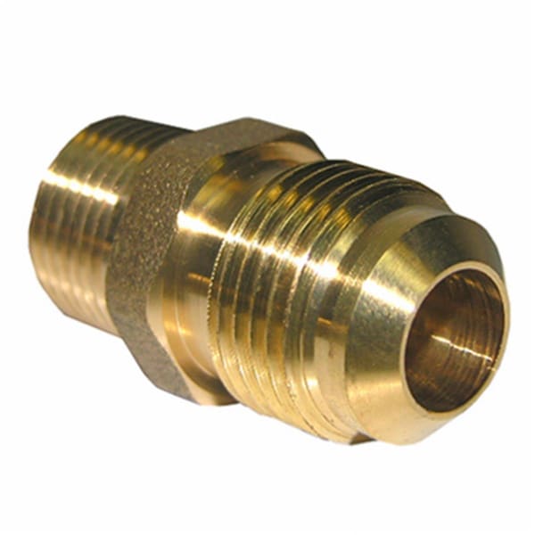 Disston 0.5 x 0.375 in. Male Pipe Brass Adapter, 6PK 207931 - main